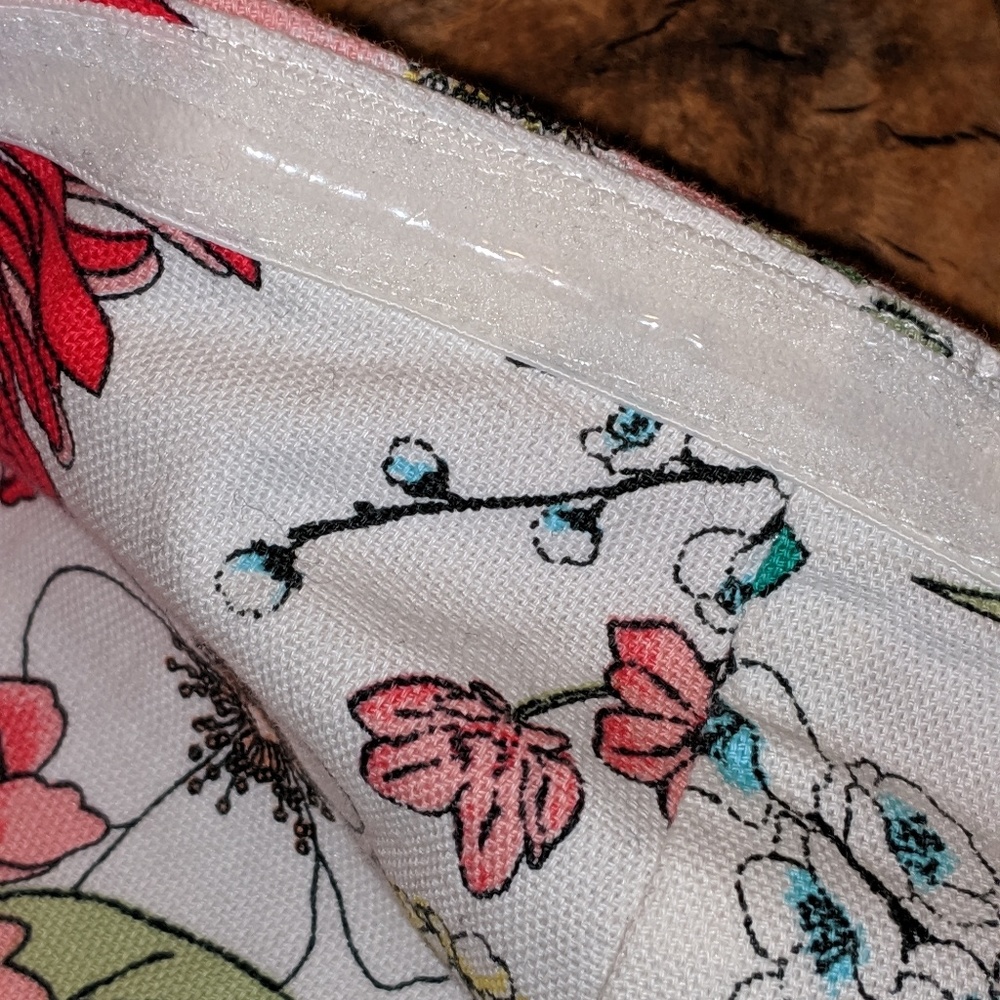 OLD NAVY STRAPLESS FLORAL WHITE DRESS - Picture 7 of 8
